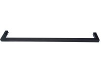 Душевой уголок Abber Schwarzer Diamant AG30160BMH-S100BM-S100BM 160x100, профиль черный, стекло матовое