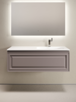 Мебель для ванной комнаты Sancos Very 120 R подвесная, 1 ящик, doha soft