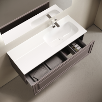 Мебель для ванной комнаты Sancos Very 120 R подвесная, 1 ящик, doha soft