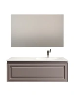 Мебель для ванной комнаты Sancos Very 120 R подвесная, 1 ящик, doha soft