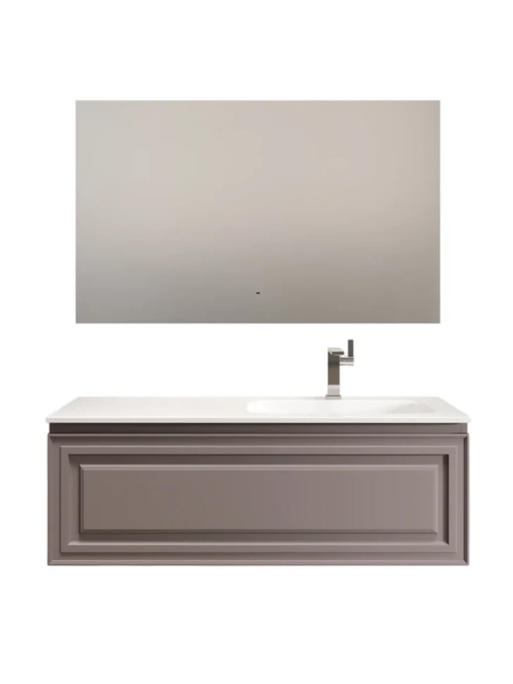 Мебель для ванной комнаты Sancos Very 120 R подвесная, 1 ящик, doha soft