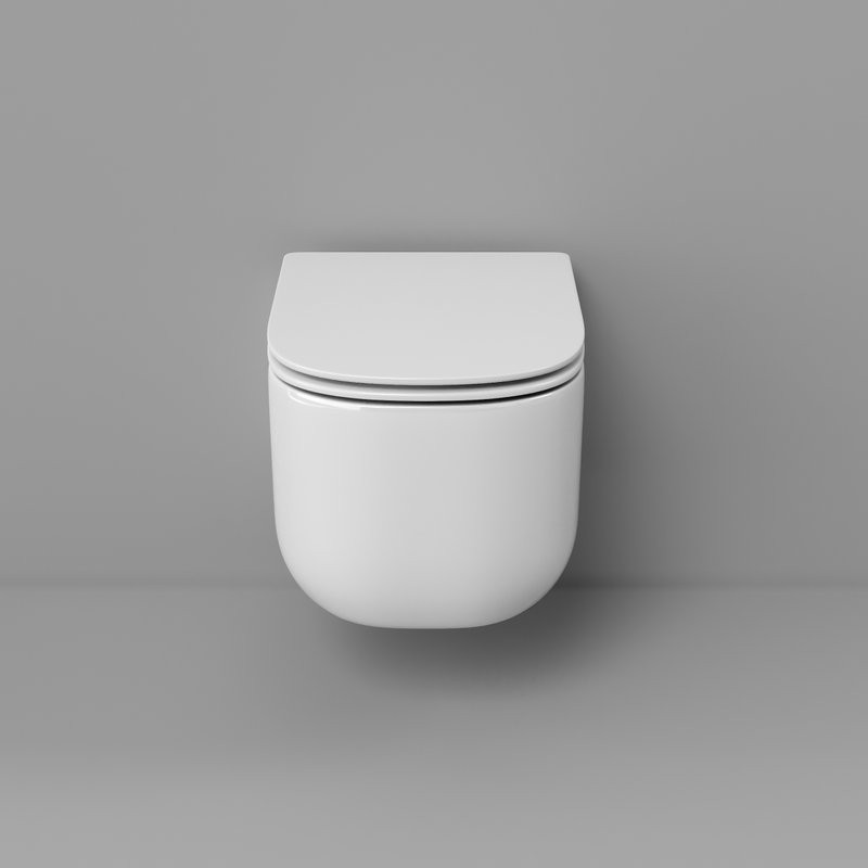 Унитаз подвесной Grossman Thin Rim GR-5605SQ глянцевый белый