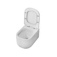 Унитаз подвесной Grossman Thin Rim GR-5605SQ глянцевый белый