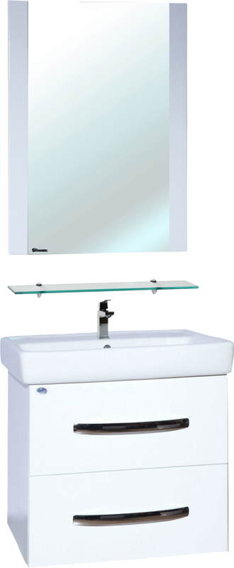 Мебель для ванной комнаты Bellezza Рокко 50 подвесная, белая