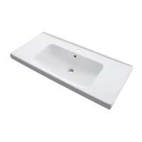 Тумба с раковиной Dreja Big Inn 100 подвесная, дуб кантри