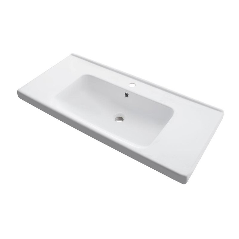 Тумба с раковиной Dreja Big Inn 100 подвесная, дуб кантри