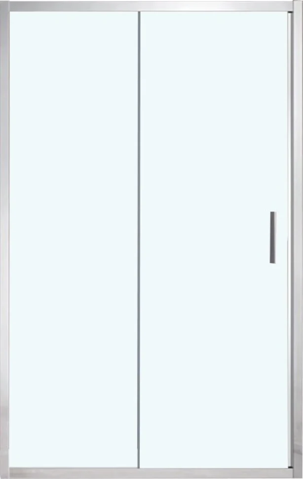 Душевая дверь в нишу Vincea Garda VDS-1G140CL 140 см, профиль хром, стекло прозрачное