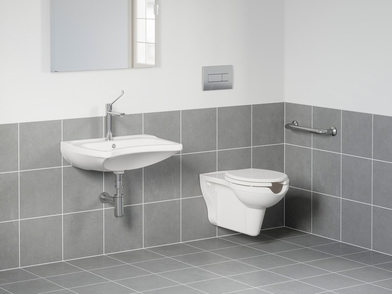 Унитаз подвесной Ravak Safe сиденье с микролифтом, белый