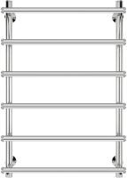 Полотенцесушитель электрический Secado Турин 1 85x55 см, подключение слева, глянцевый хром, лесенка