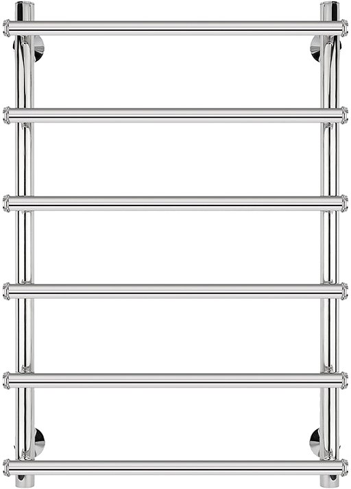 Полотенцесушитель электрический Secado Турин 1 85x55 см, подключение слева, глянцевый хром, лесенка
