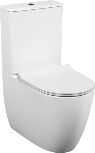 Унитаз-компакт напольный VitrA Sento Rim-Ex 9830B003-7203 с микролифтом