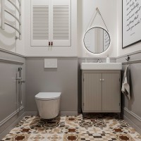 Система инсталляции для унитазов Lavinia Boho RelFix 77020052 5 в 1 с кнопкой смыва и дозатором, глянцевый белый, хром