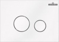 Система инсталляции для унитазов Lavinia Boho RelFix 77020052 5 в 1 с кнопкой смыва и дозатором, глянцевый белый, хром