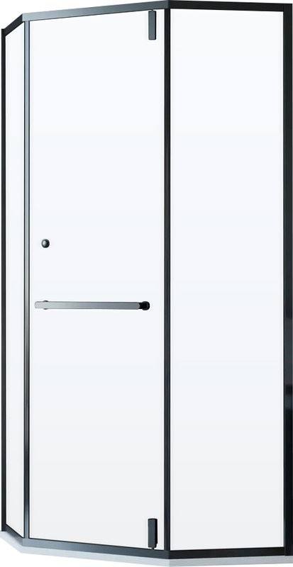 Душевой уголок RGW Hotel HO-084-B 100x100x195 см, профиль черный, стекло прозрачное