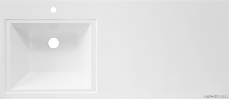 Тумба с раковиной Aquanet Токио 48 L напольная, дуб веллингтон, под стиральную машину