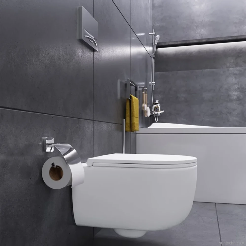 Унитаз подвесной Damixa Sirius DX86C1700SC с микролифтом
