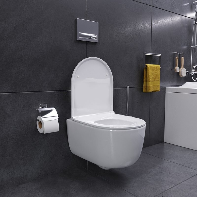 Унитаз подвесной Damixa Sirius DX86C1700SC с микролифтом