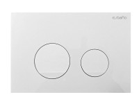 Комплект 3 в 1 Унитаз подвесной Esbano ESWBLEONWN + Инсталляция Fram + Кнопка ESINSLM37GW цвет глянцевый белый