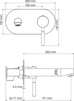 Смеситель для раковины Wasserkraft Main 4130 С ВНУТРЕННЕЙ ЧАСТЬЮ Смеситель для раковины Wasserkraft Main 4130 С ВНУТРЕННЕЙ ЧАСТЬЮ