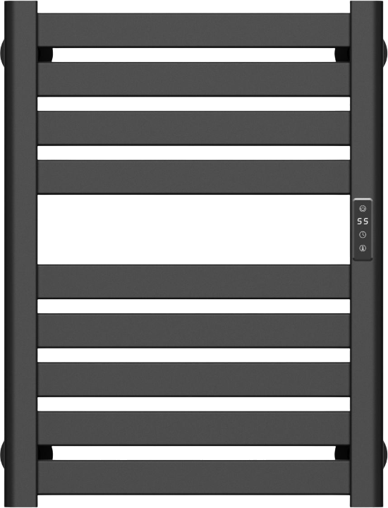 Полотенцесушитель электрический Bauedge Elite AF0028 45x60, черный матовый