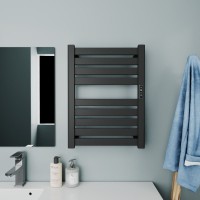 Полотенцесушитель электрический Bauedge Elite AF0028 45x60, черный матовый
