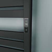 Полотенцесушитель электрический Bauedge Elite AF0028 45x60, черный матовый