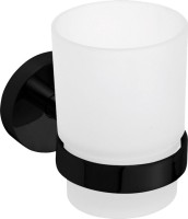 Набор Дозатор Bemeta Dark + Стакан + Полотенцедержатель
