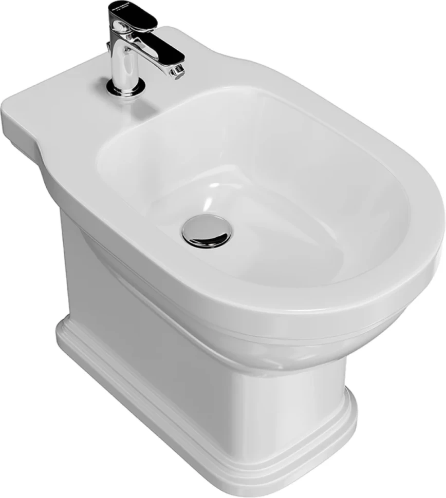 Биде напольное KERAMA MARAZZI Pompei глянцевый белый