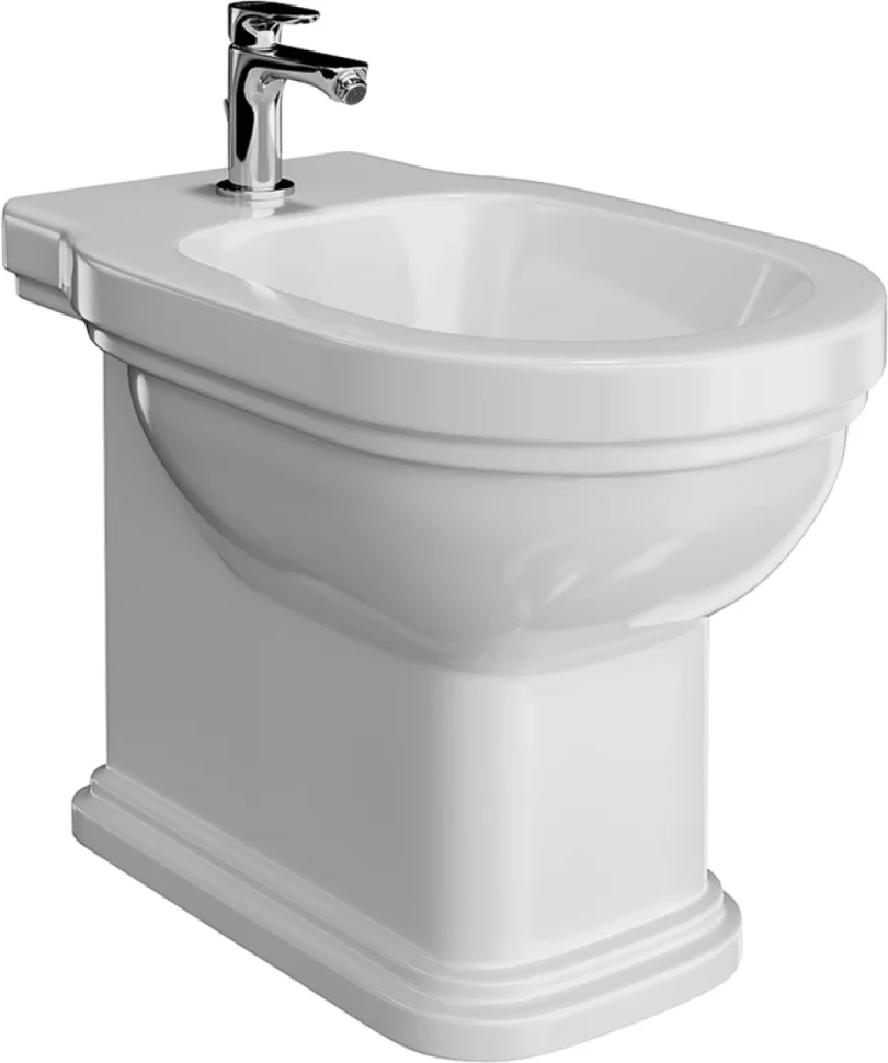 Биде напольное KERAMA MARAZZI Pompei глянцевый белый