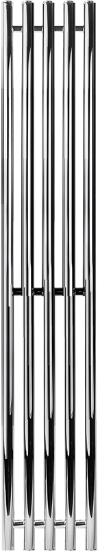 Полотенцесушитель водяной Secado Бергамо 5 1800х280 180x30 см, хром, I-образный