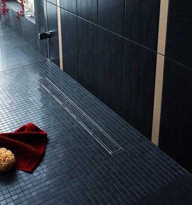 Душевой трап (лоток) TECE Drainline TECEdrainline 150 см под плитку с сифоном