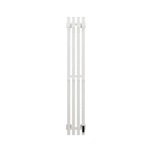 Полотенцесушитель электрический Grota Corsa K N RAL9016 EL 18х120, с крючками, матовый белый