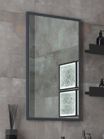 Зеркало Corozo Гера 45, черное