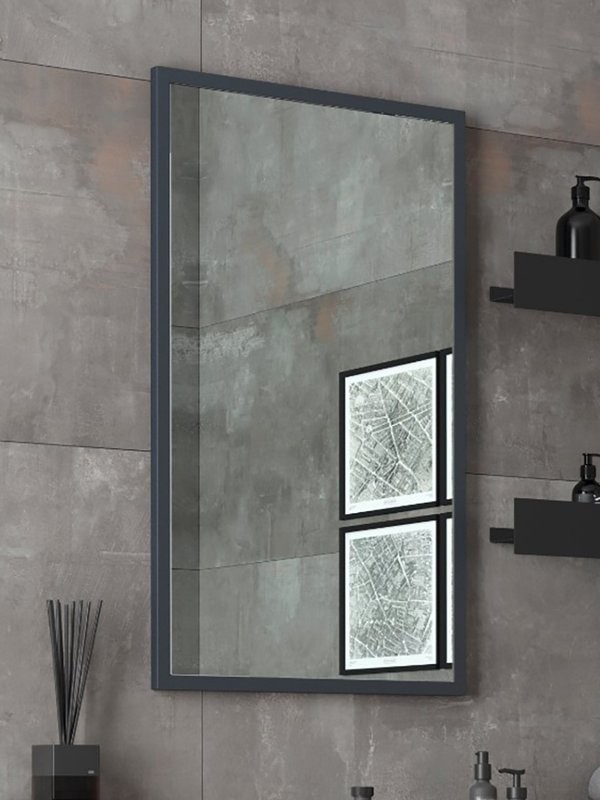 Зеркало Corozo Гера 45, черное