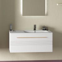 Тумба под раковину Sanvit Соната 1-90 R белая