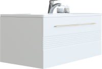 Тумба под раковину Sanvit Соната 1-90 R белая