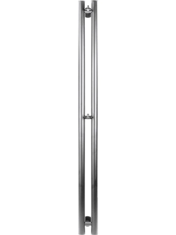 Полотенцесушитель водяной Secado Бергамо 2К 1500/70 150x10 см, графит, I-образный