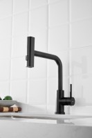 Смеситель для кухни BELZ B811 B74811-7 черный