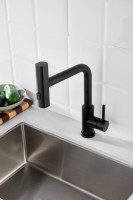 Смеситель для кухни BELZ B811 B74811-7 черный