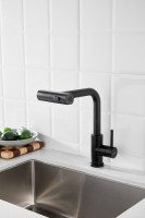 Смеситель для кухни BELZ B811 B74811-7 черный