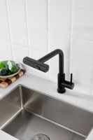 Смеситель для кухни BELZ B811 B74811-7 черный