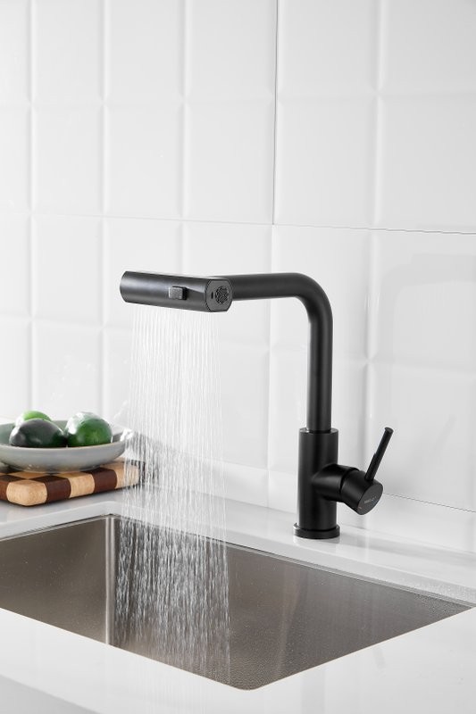 Смеситель для кухни BELZ B811 B74811-7 черный