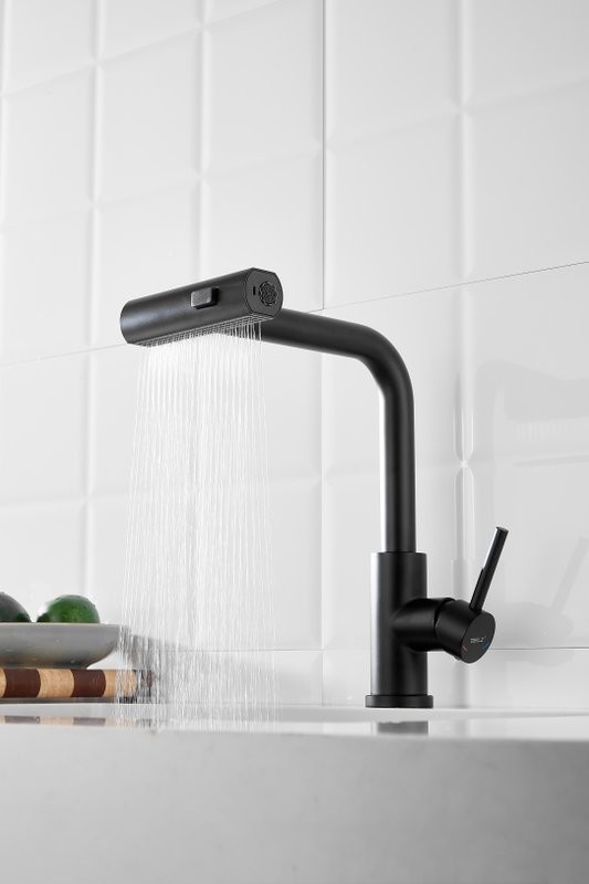 Смеситель для кухни BELZ B811 B74811-7 черный