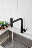 Смеситель для кухни BELZ B811 B74811-7 черный