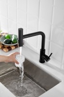 Смеситель для кухни BELZ B811 B74811-7 черный