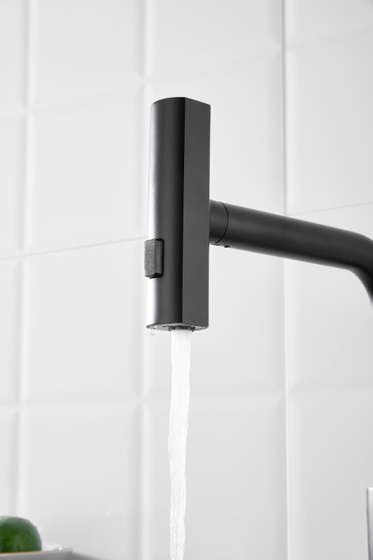 Смеситель для кухни BELZ B811 B74811-7 черный