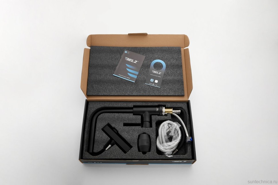 Смеситель для кухни BELZ B811 B74811-7 черный