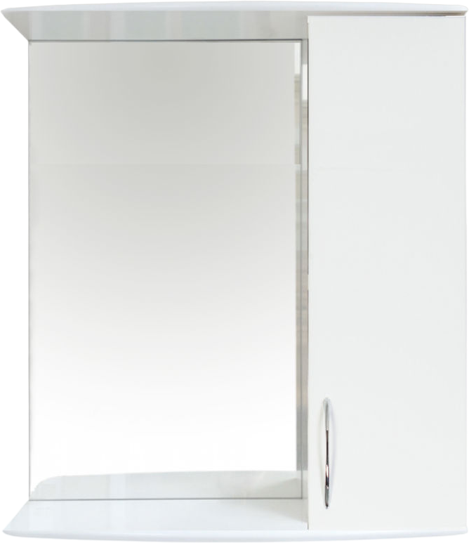 Мебель для ванной комнаты Orange Samara 50 белый глянец, со смесителем, зеркало Samara 50