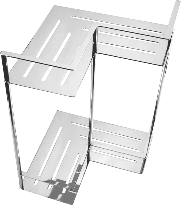 Полка Bemeta Cytro 146208222 2-ярусная, угловая