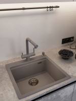 Мойка кухонная Emar Quartz EMQ-1520.Q Алмаз Мойка кухонная Emar Quartz EMQ-1520.Q Алмаз